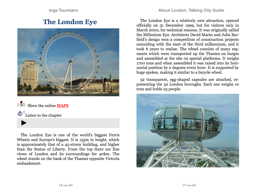 About London. Talking City Guide