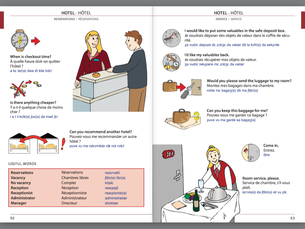 Visual Phrase Book French