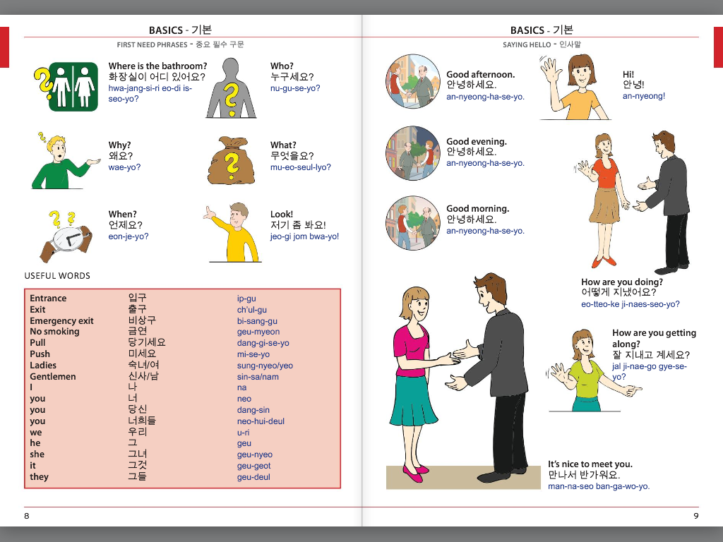 Visual Phrase Book Korean